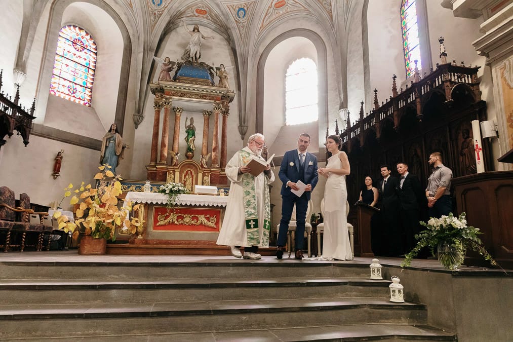 Mariage Montriond Thonon Evian Lausanne Geneve Douvaine cérémonie Eglise Morzine