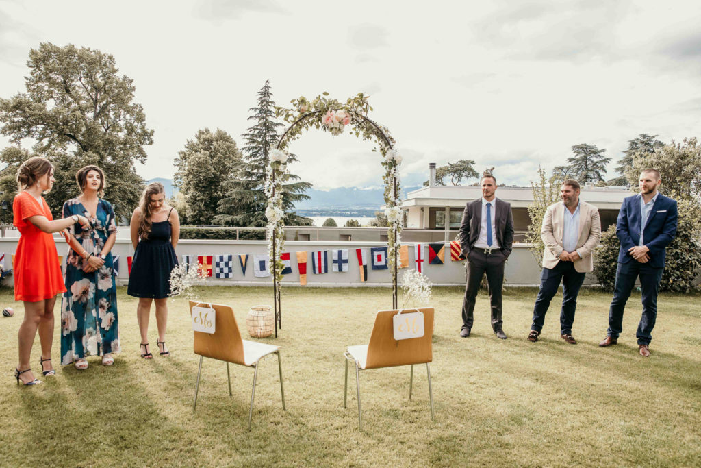 Corsier Geneve Suisse mariage laique amis temoins