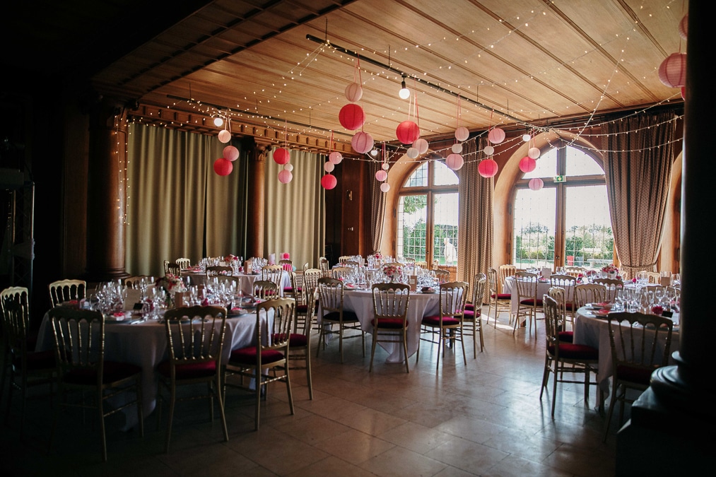 photographe mariage Thonon chateau de ripaille salle soirée repas décoration